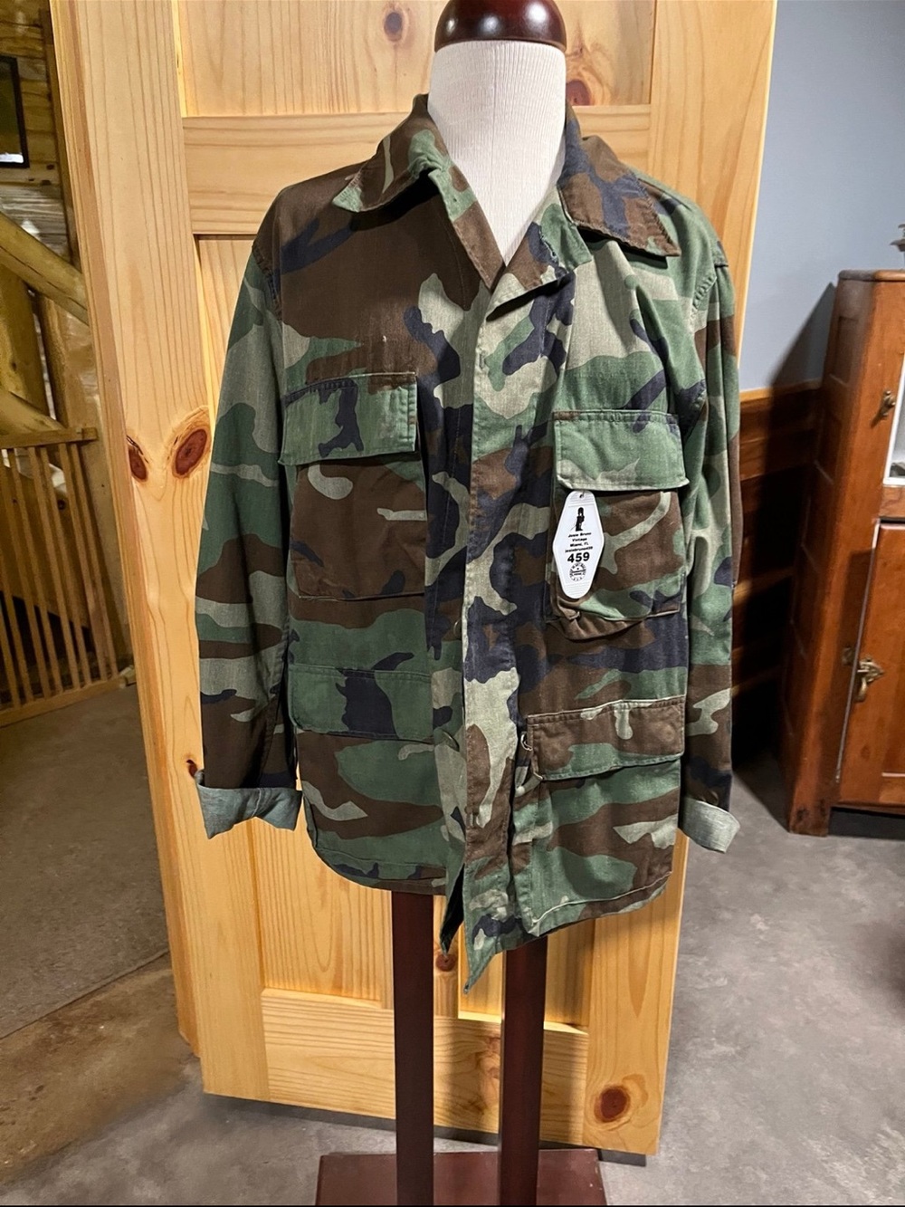 Josie Bruno camo jacket NWOT